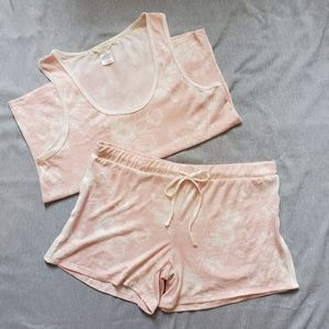 Lucky brand pajama set, tank & shorts, Size L